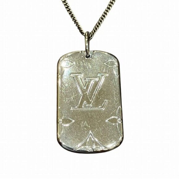 LOUIS VUITTON Brown Monogram Necklace - Picture 1 of 9
